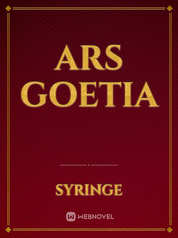 Ars Goetia Book
