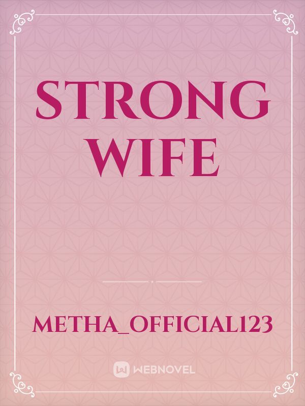 strong wife