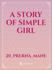 A story of simple girl Book