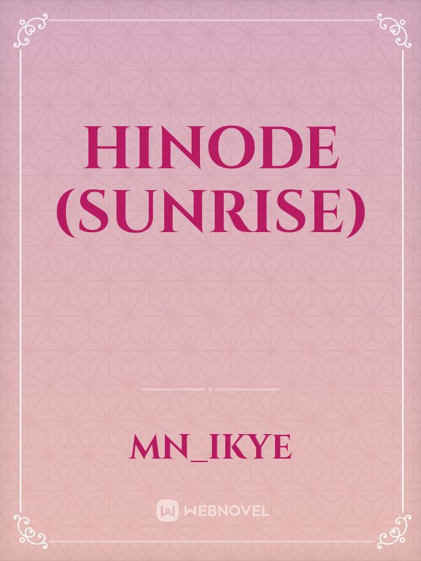 Hinode (sunrise)