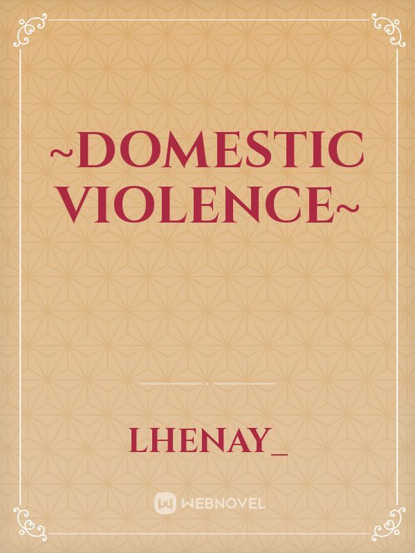 ~Domestic violence~ Book