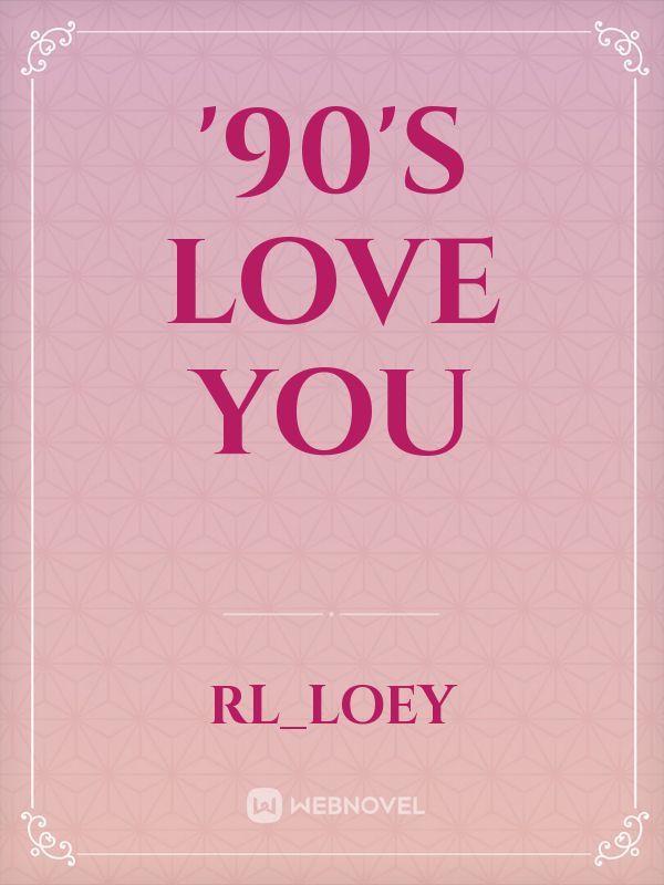 '90's Love You Book