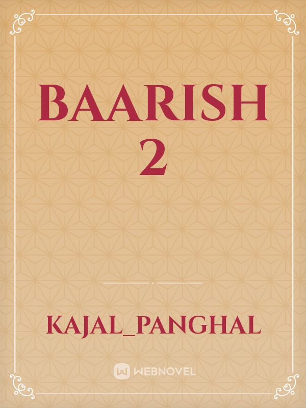 baarish 2 Book