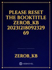 please reset the booktitle Zerob_Kb 20231218092329 69 Book