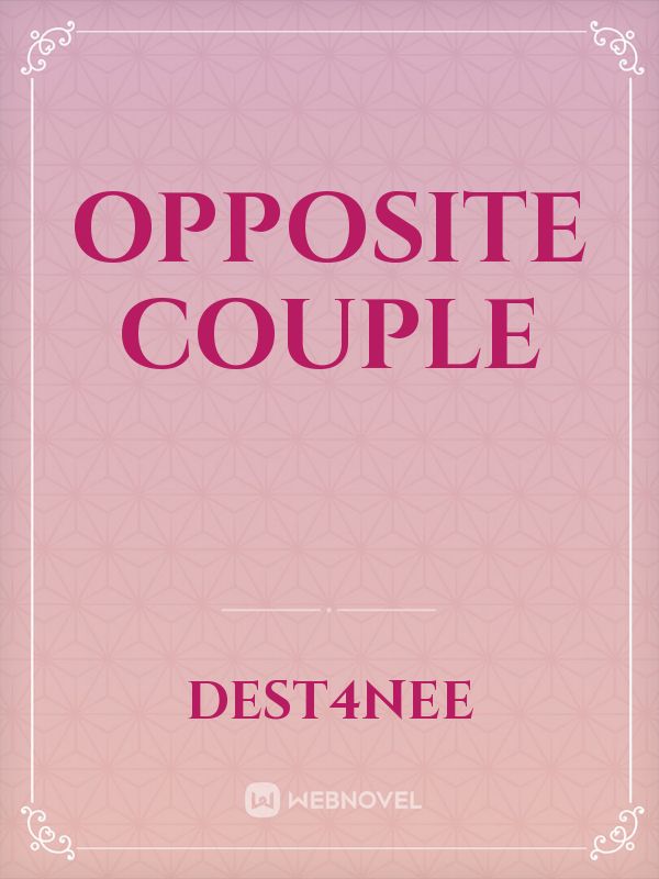 Opposite Couple Book