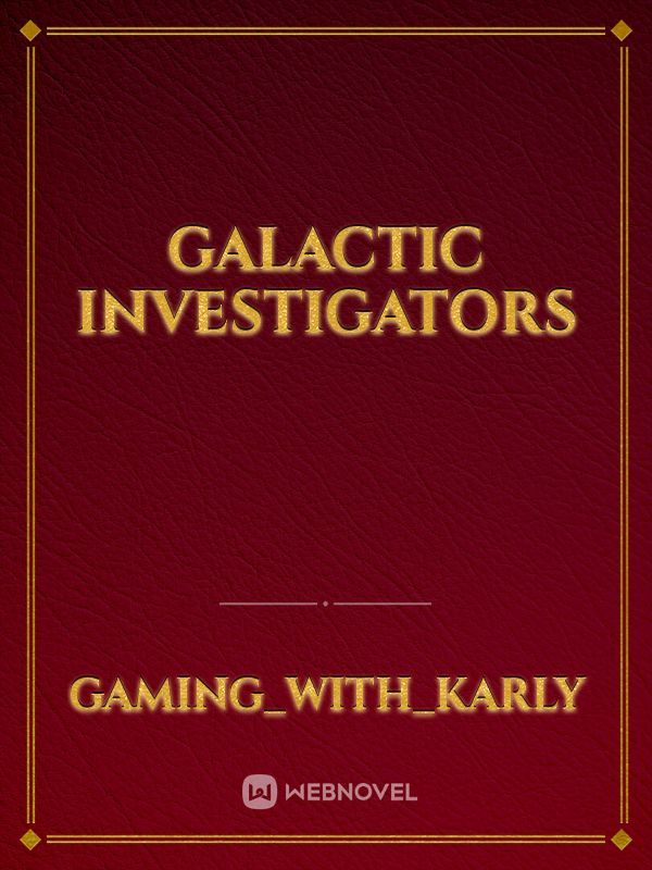 Galactic investigators Book