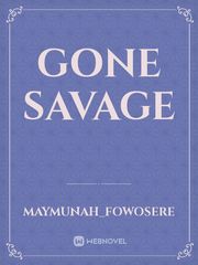 Gone Savage Book