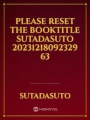 please reset the booktitle Sutadasuto 20231218092329 63 Book
