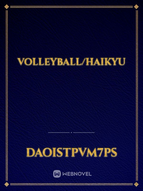 volleyball/haikyu