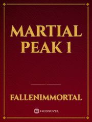 Martial Peak 1 Book