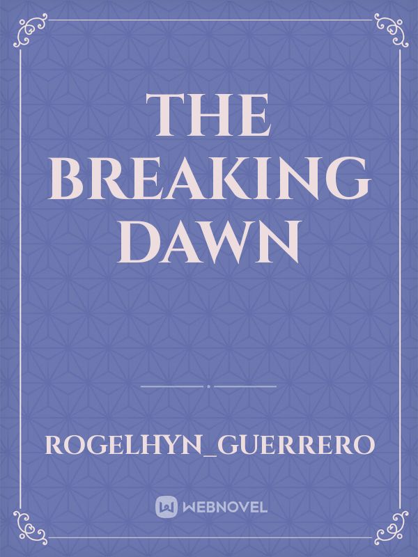 The Breaking Dawn Book