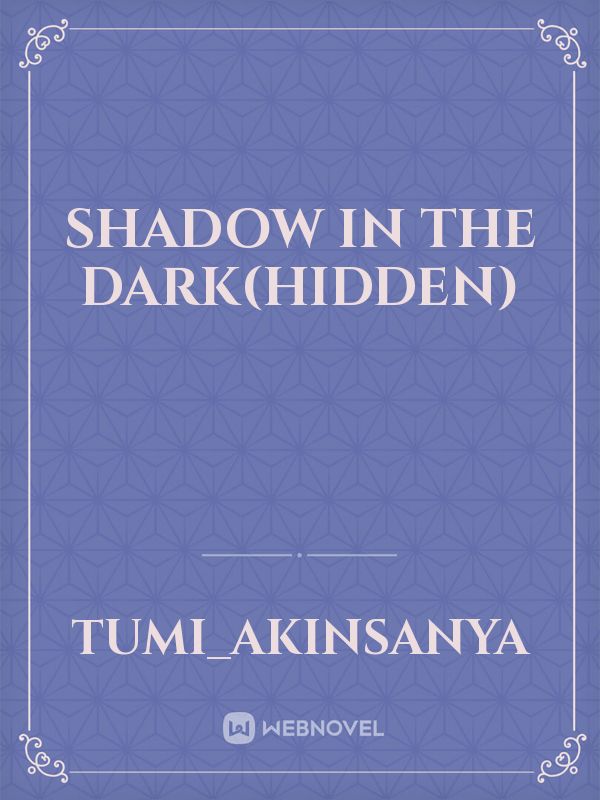 shadow in the dark(Hidden) Book