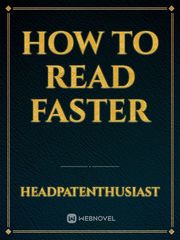 How to read faster Book
