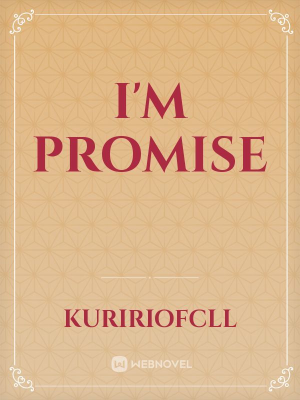 I'm Promise Book