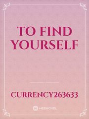To find yourself Book