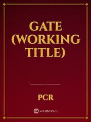GATE (working title) Book