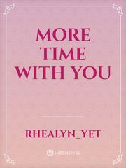 More time with you Book