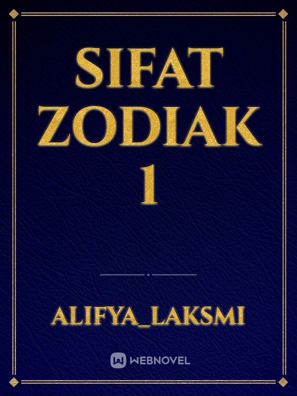 Sifat Zodiak 1 Book