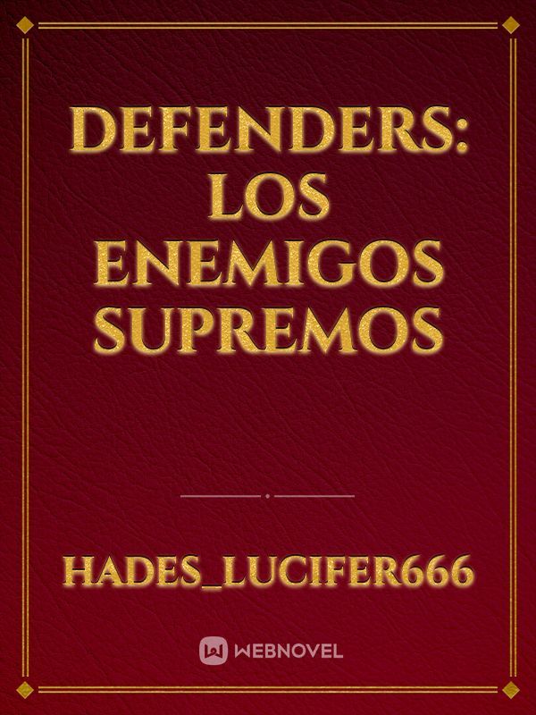 Defenders: Los Enemigos Supremos Book