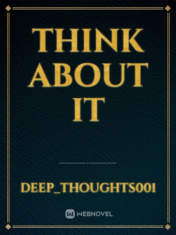 Think About it Book