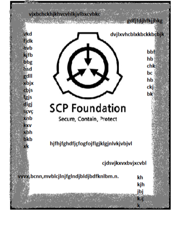 SCP Foudation Book