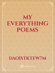 My Everything Poems Book