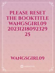 please reset the booktitle wangsgirl09 20231218092329 25 Book