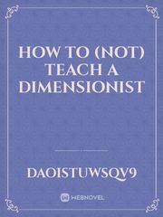 How to (not) teach a dimensionist Book