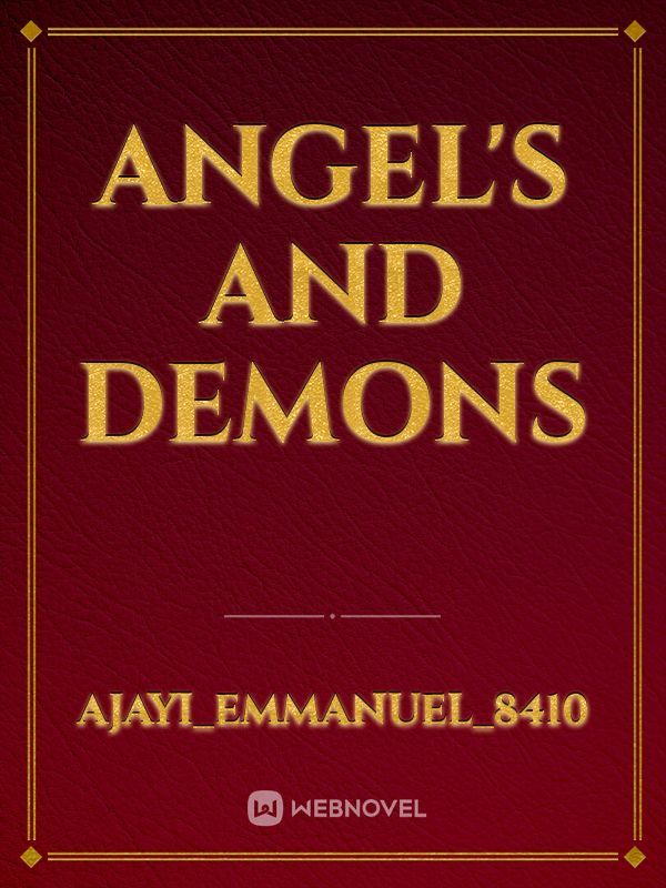Angel's And Demons Book