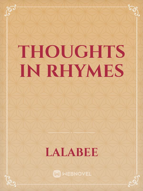 Thoughts in rhymes Book