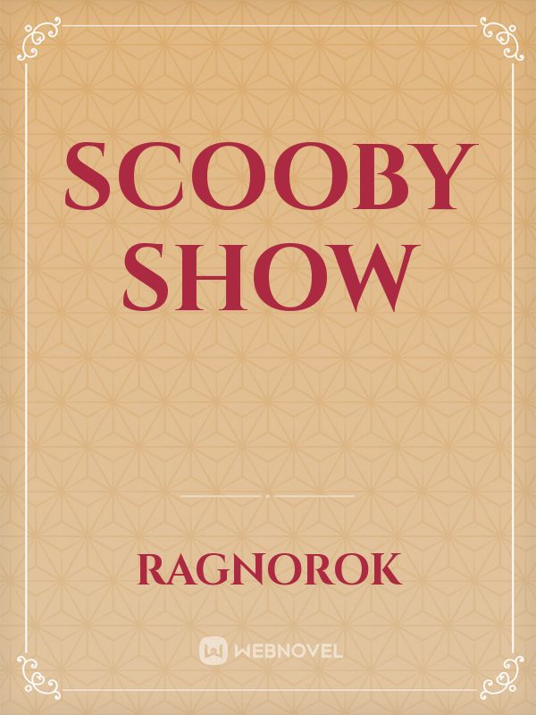 Scooby Show Book