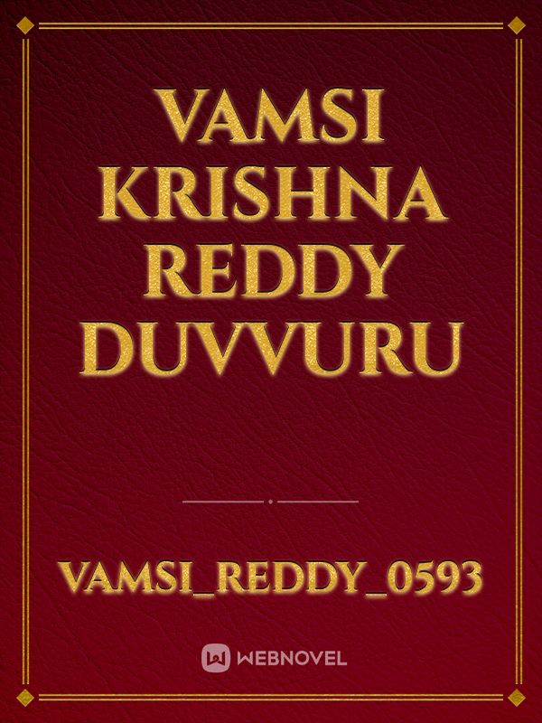 Vamsi Krishna Reddy
DUVVURU Book