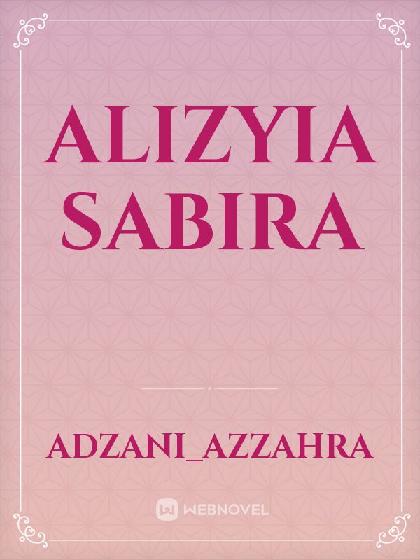 Alizyia Sabira Book