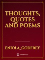 Thoughts, Quotes and poems Book