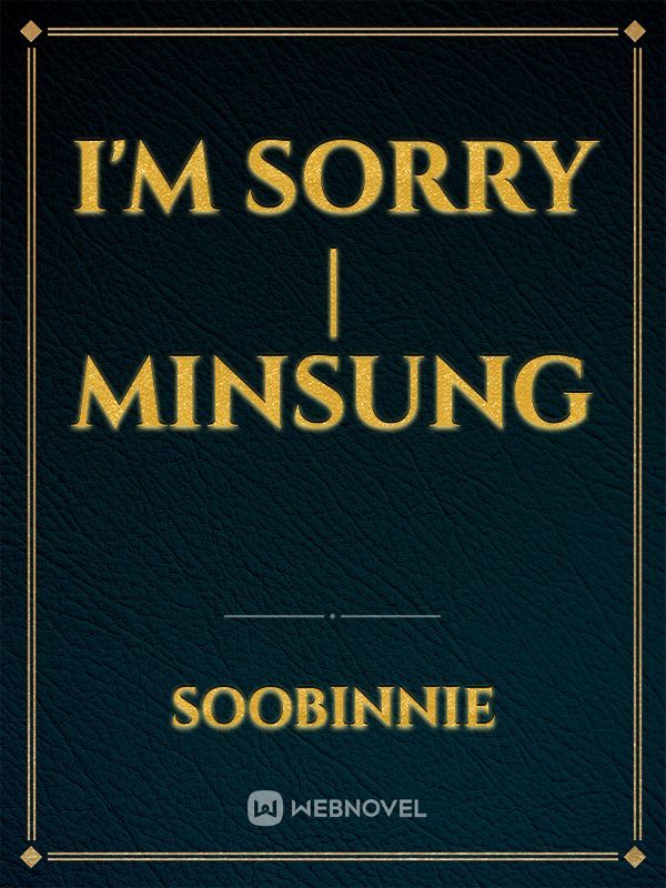 I'm Sorry | Minsung Book