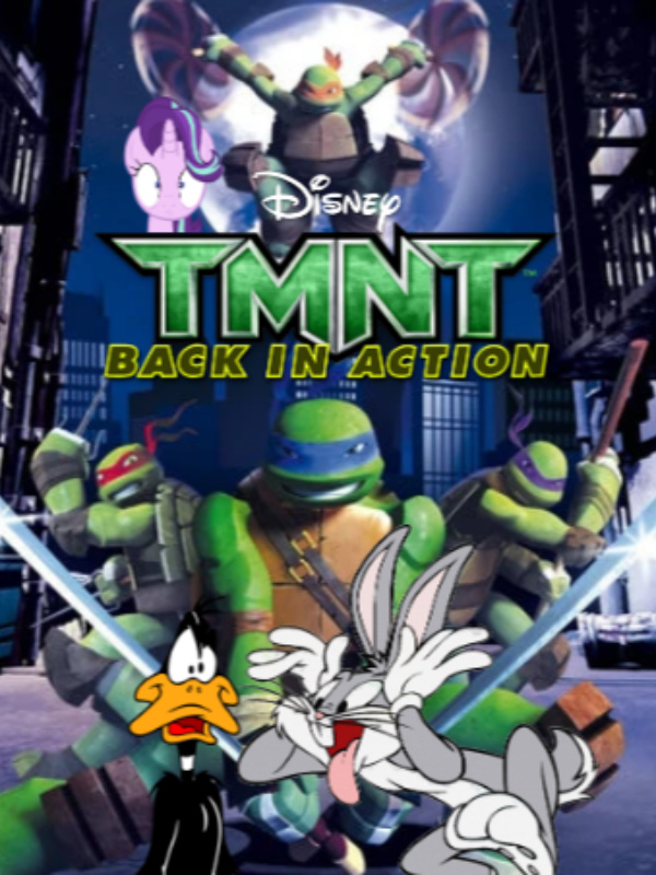 TMNT: Back in Action Book