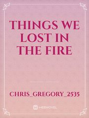 Things We Lost in The Fire Book