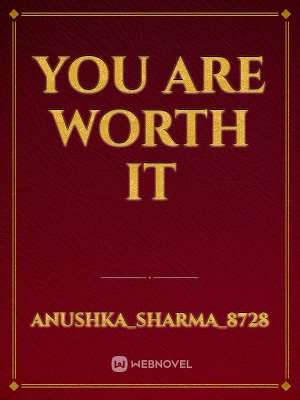 You are worth it Book
