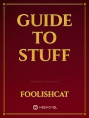 Guide to Stuff Book