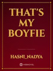 That's My Boyfie Book