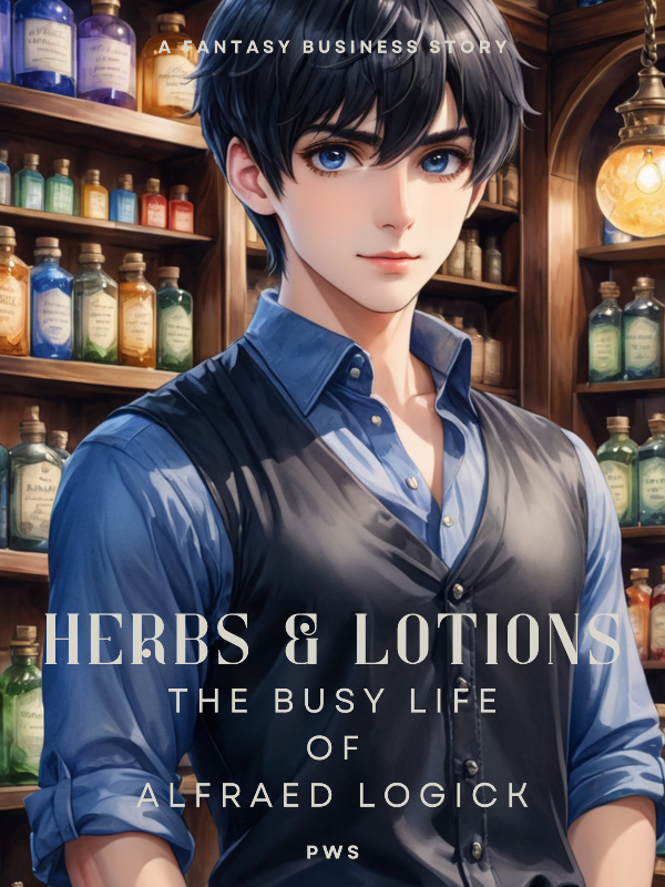 Herbs & Lotions - The Busy Life of Alfraed Logick Book