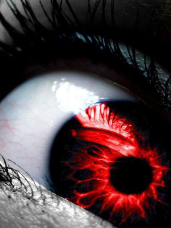 Glinted Red Eyes