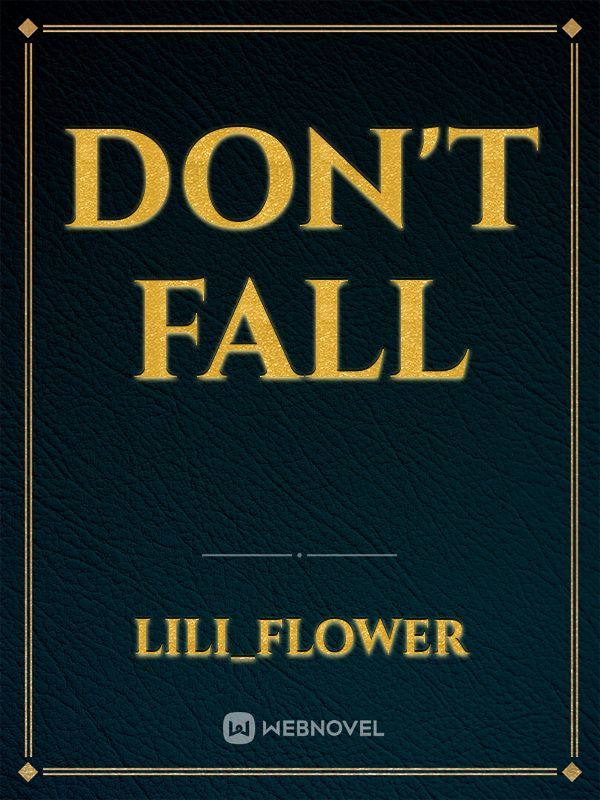 don't fall Book