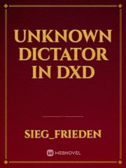 Unknown dictator in DxD Book