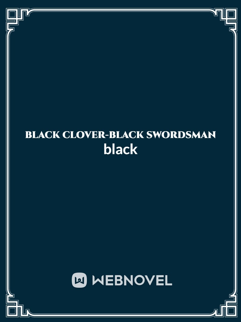 black clover-black swordsman Book