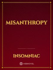 Misanthropy Book