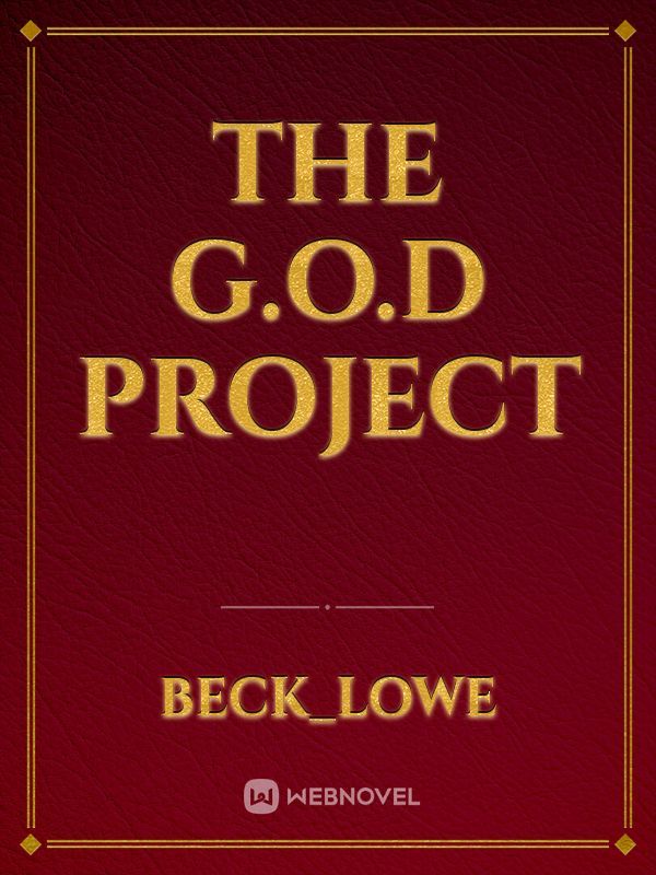 The G.O.D Project Book