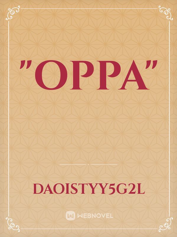 "OPPA" Book