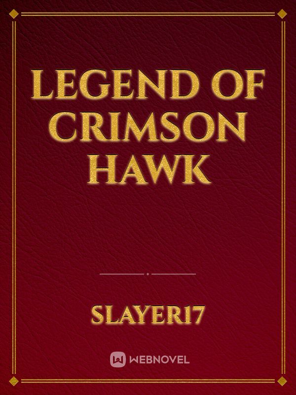 Legend of crimson hawk Book