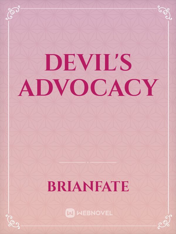 Devil's Advocacy Book